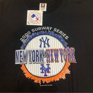 Vintage 2000’s New York Subway Series Graphic T-shirt, new with tags size xl